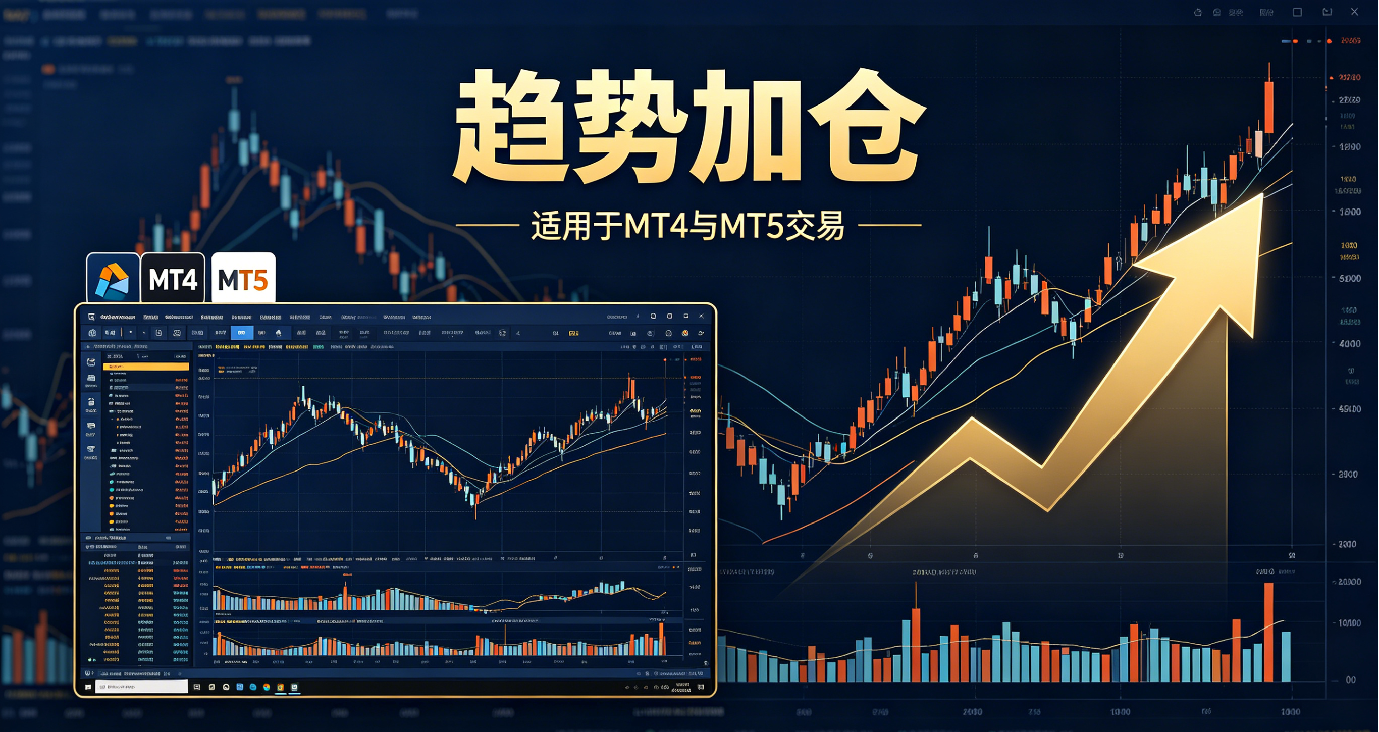 顺势加仓源代码MT4-EA研究院