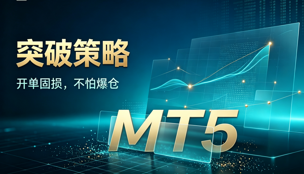 突破策略 一次一单模型  不惧大行情 交易有保障-EA研究院